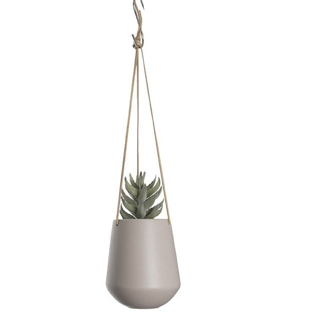 Hängetopf Skittle grau groß - Present Time