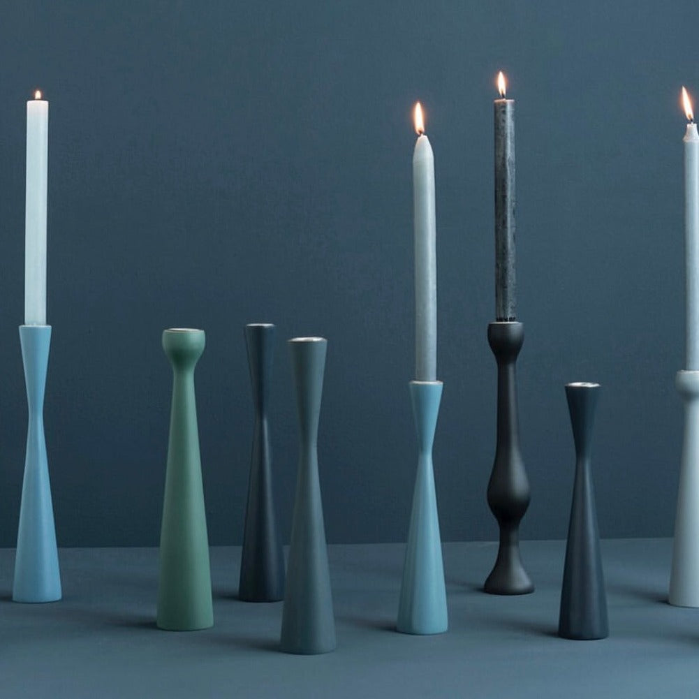 Kerzenhalter wood sandglass antracit 30 cm - Kinta