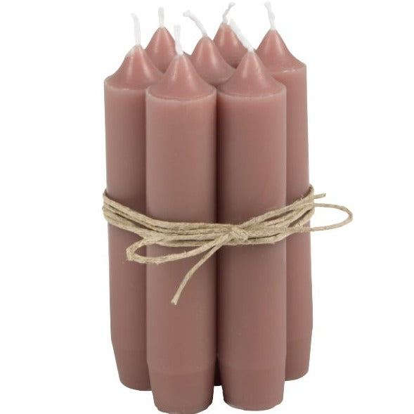 Stabkerze faded rose 5er Set - Ib Laursen