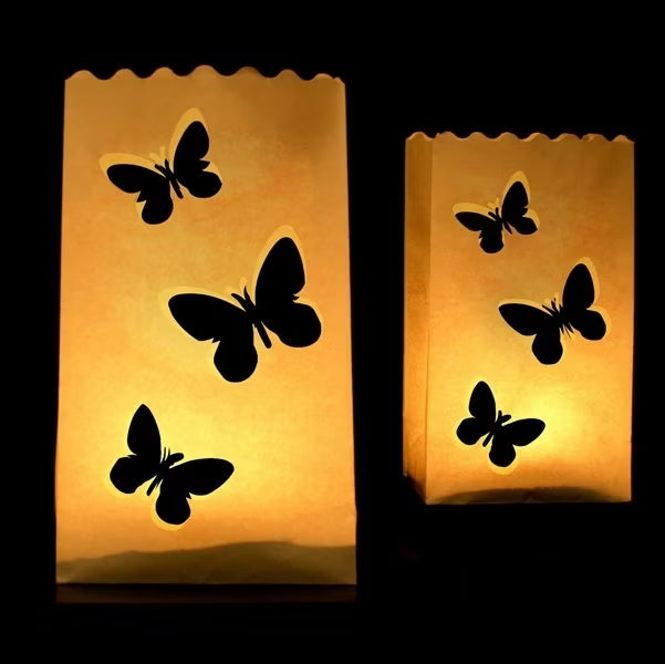 Lichttüte Schmetterling groß