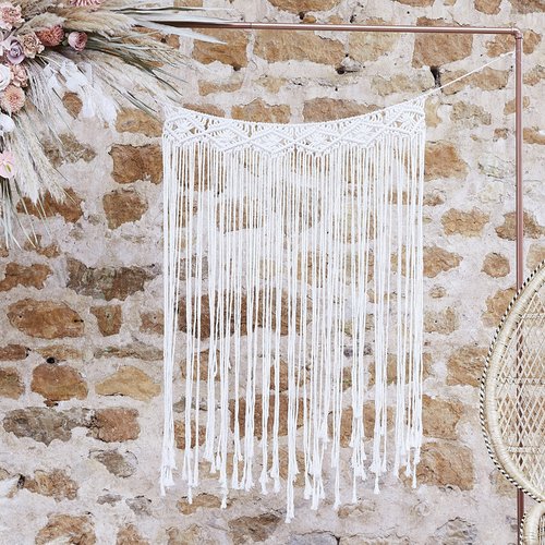 Macrame Wall Hanging Backdrop
