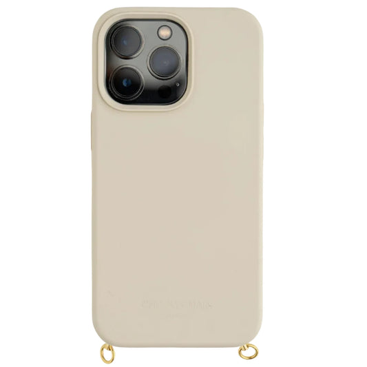 Handyhülle SILICONE sand - Cheeky Chain