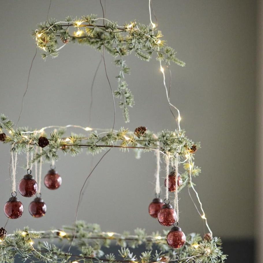 Hänger mit 4 Ringen mit Draht - Ib Laursen