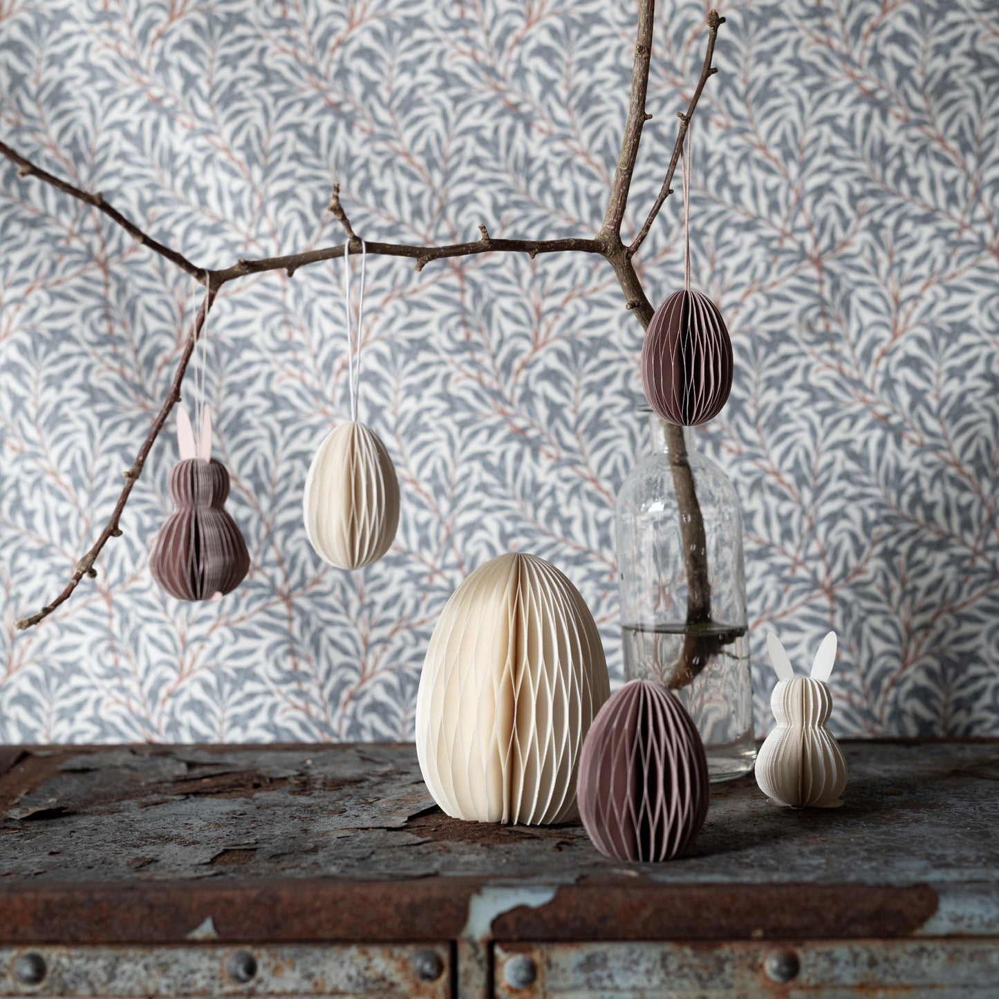 Papieranhänger Osterei beige - Wikholmform