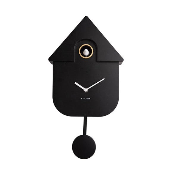 Kuckucksuhr schwarz - Karlsson