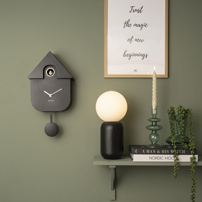 Kuckucksuhr schwarz - Karlsson