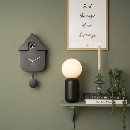 Kuckucksuhr schwarz - Karlsson