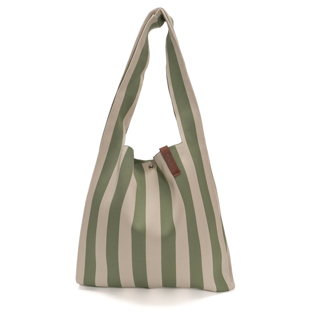 Shopper Lois - Grün/Beige - LOT83