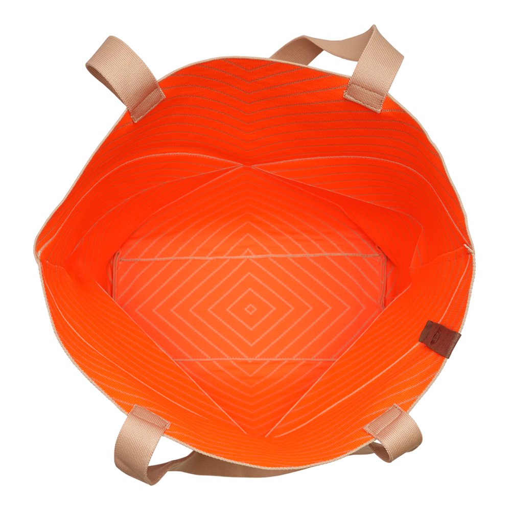 Shopper Lexi - Neon Orange/Beige - LOT83