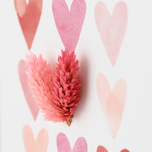 Applikations - Doppelkarte "Alles Liebe zur Hochzeit"