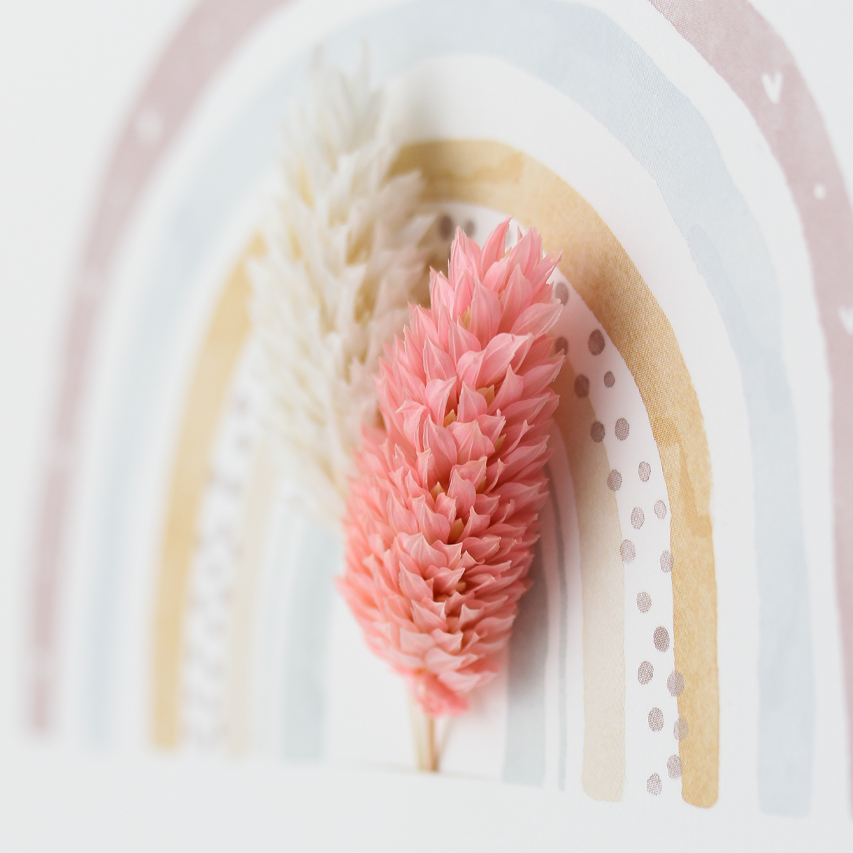 Applikations - Doppelkarte "Welcome Little One"