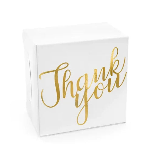 Cake Box "Thank You" 10 Stk