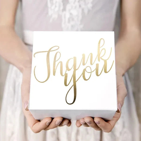 Cake Box "Thank You" 10 Stk