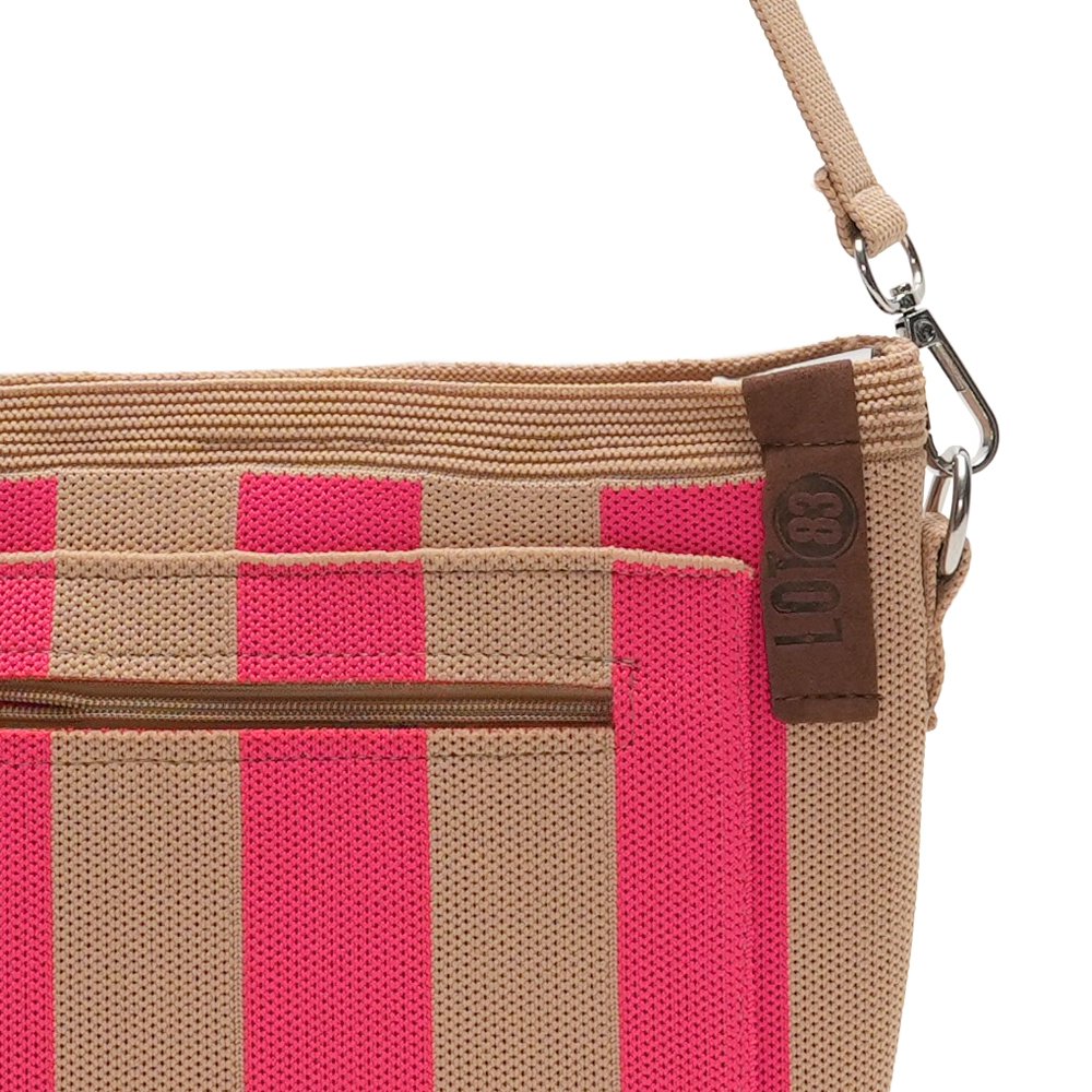 Tasche Kaat - Beige/Pink  - LOT83