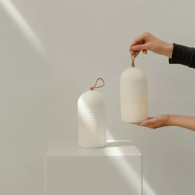 LED Poesielampe "Freude" - Räder