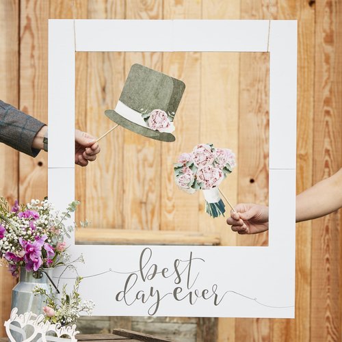 Photobooth - Rahmen  "best Day ever"