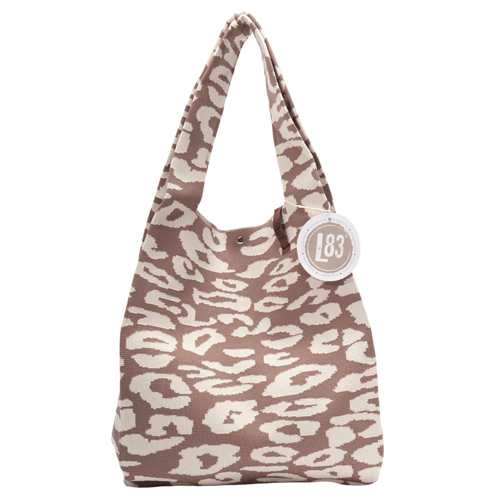 Shopper Lois - Leo Muster Braun/Beige - LOT83