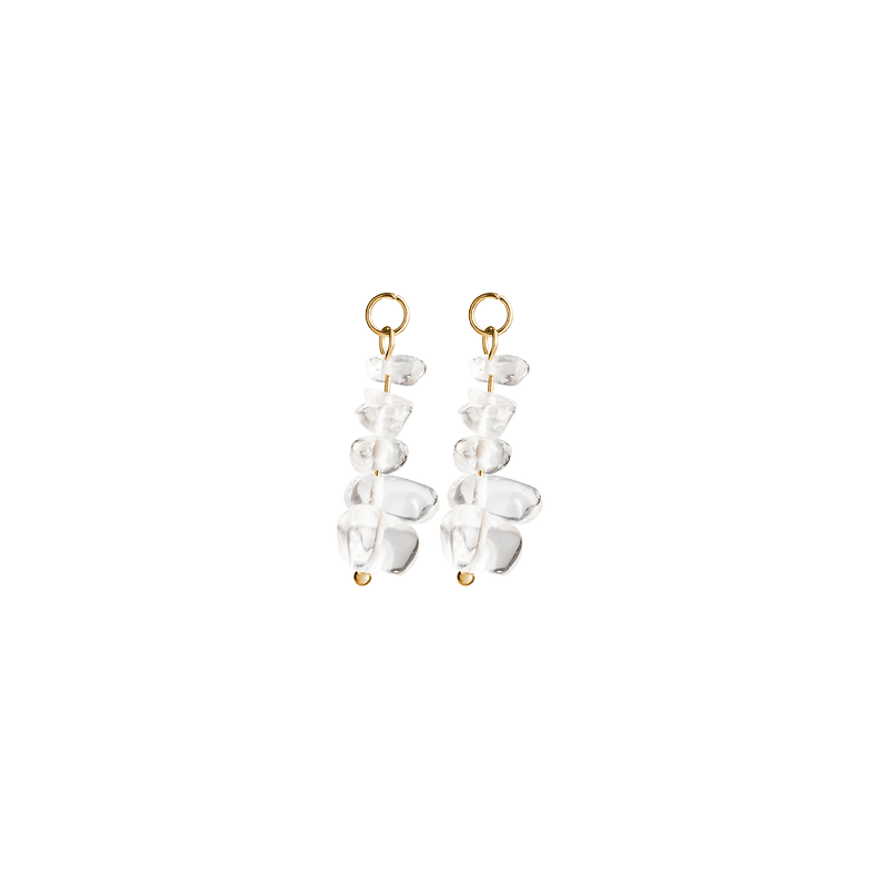 Malia Charm crystal tower gold - blumenkind