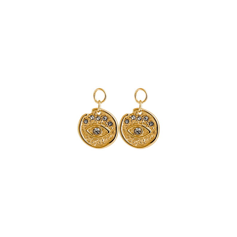 Malia Charm glitter eye gold - blumenkind