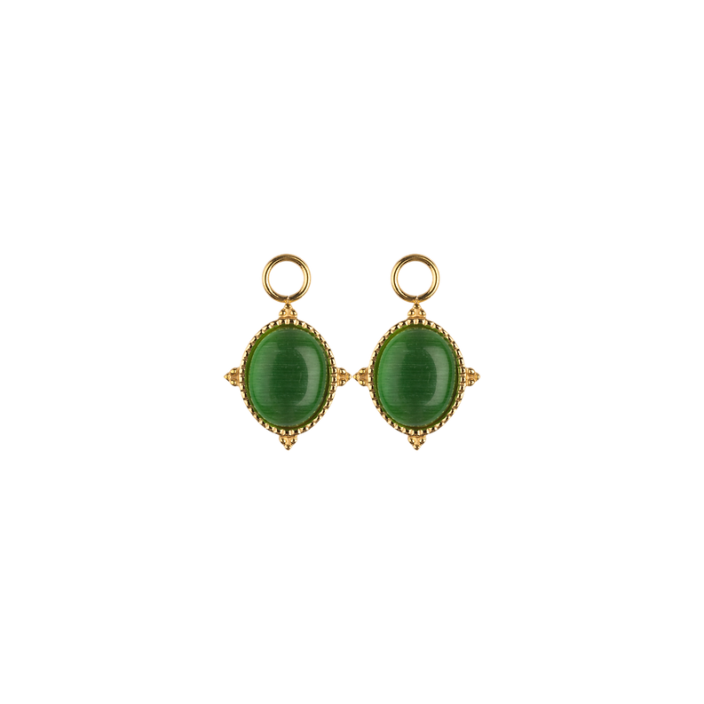 Malia Charm grün gold - blumenkind