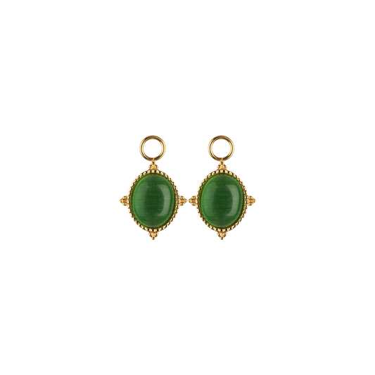 Malia Charm grün gold - blumenkind