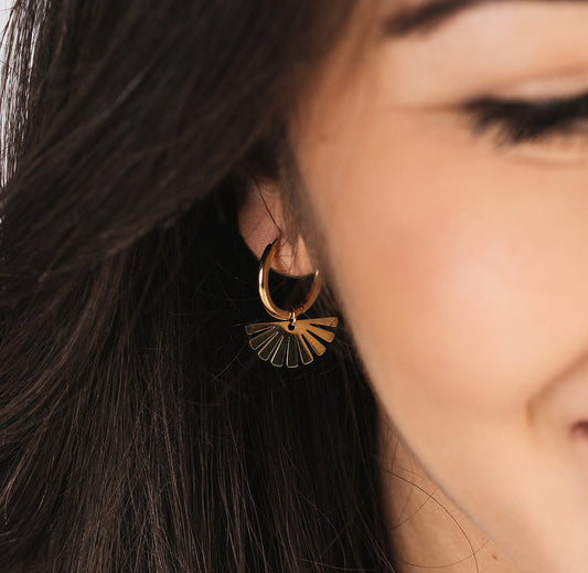 Malia Charm dream gold - blumenkind