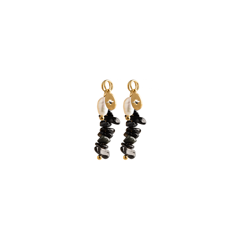 Malia Charm stone tower gold - blumenkind