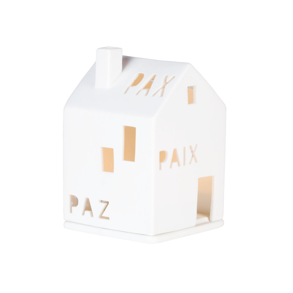 Lichthaus "Frieden, Peace" – mehrsprachig - Räder