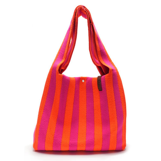 Shopper Lois - Pink/Orange Plüsch - LOT83
