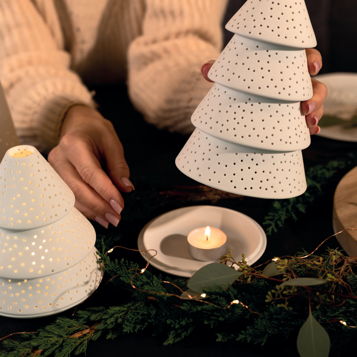 Tannenlicht "klein" - Räder