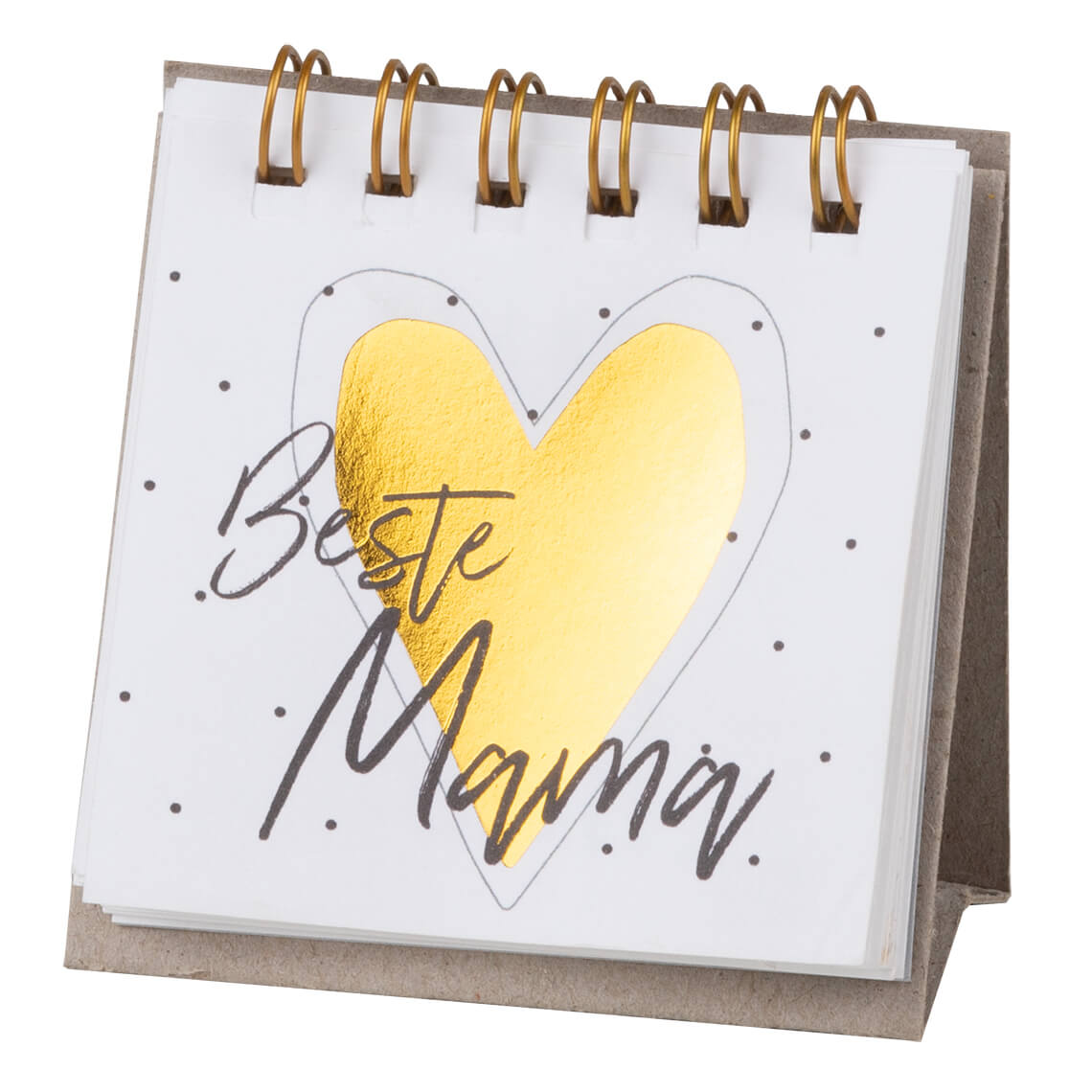 Kleine Botschaft "Beste Mama" - Räder