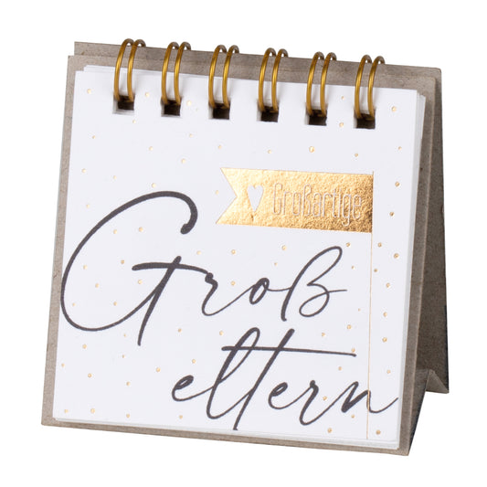 Kleine Botschaft "Großartige Großeltern" - Räder