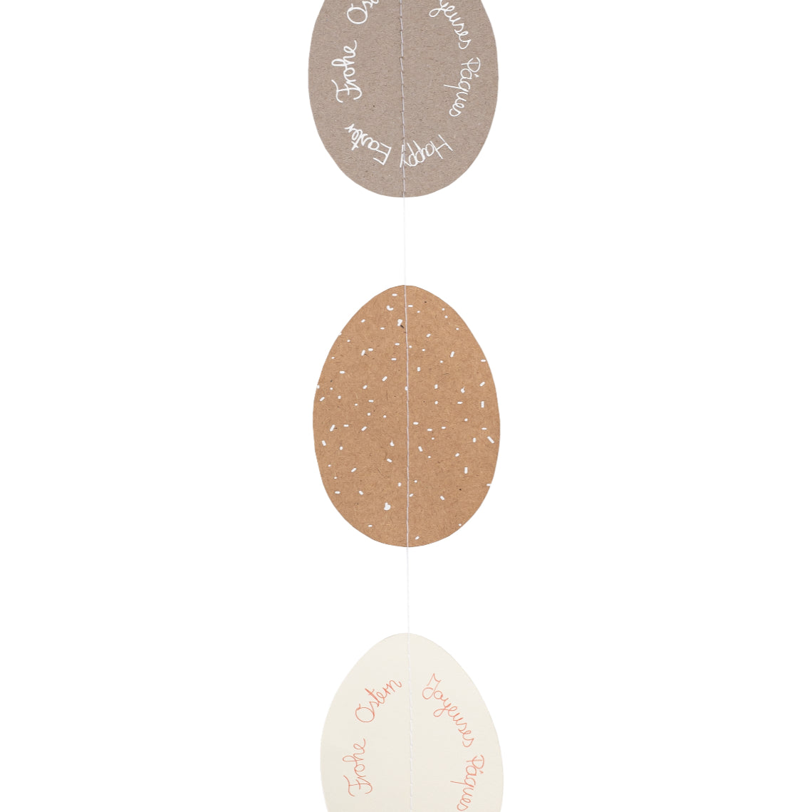 Ostern Kette "Frohe Ostern" - Räder