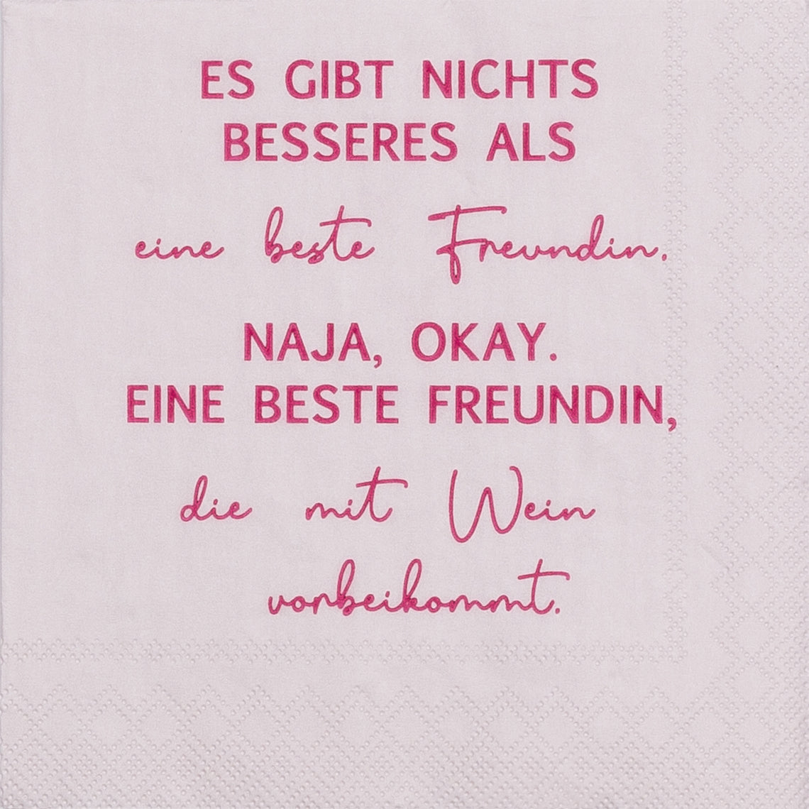 Cocktailservietten "Es gibt nichts Besseres..." - Räder