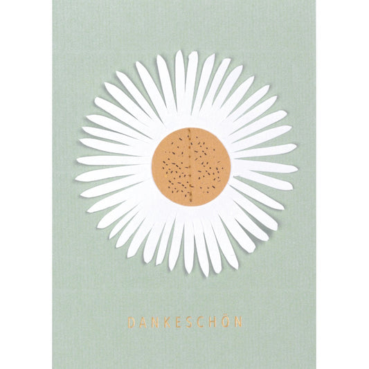 Faltkarte "Dankeschön" - Räder