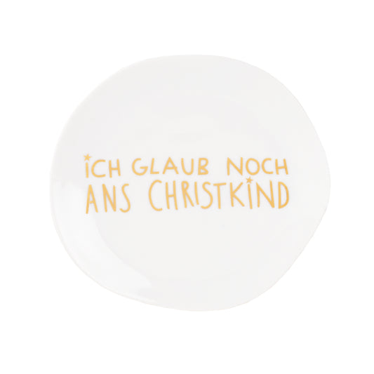 Weihnachtsteller "Christkind" - Räder