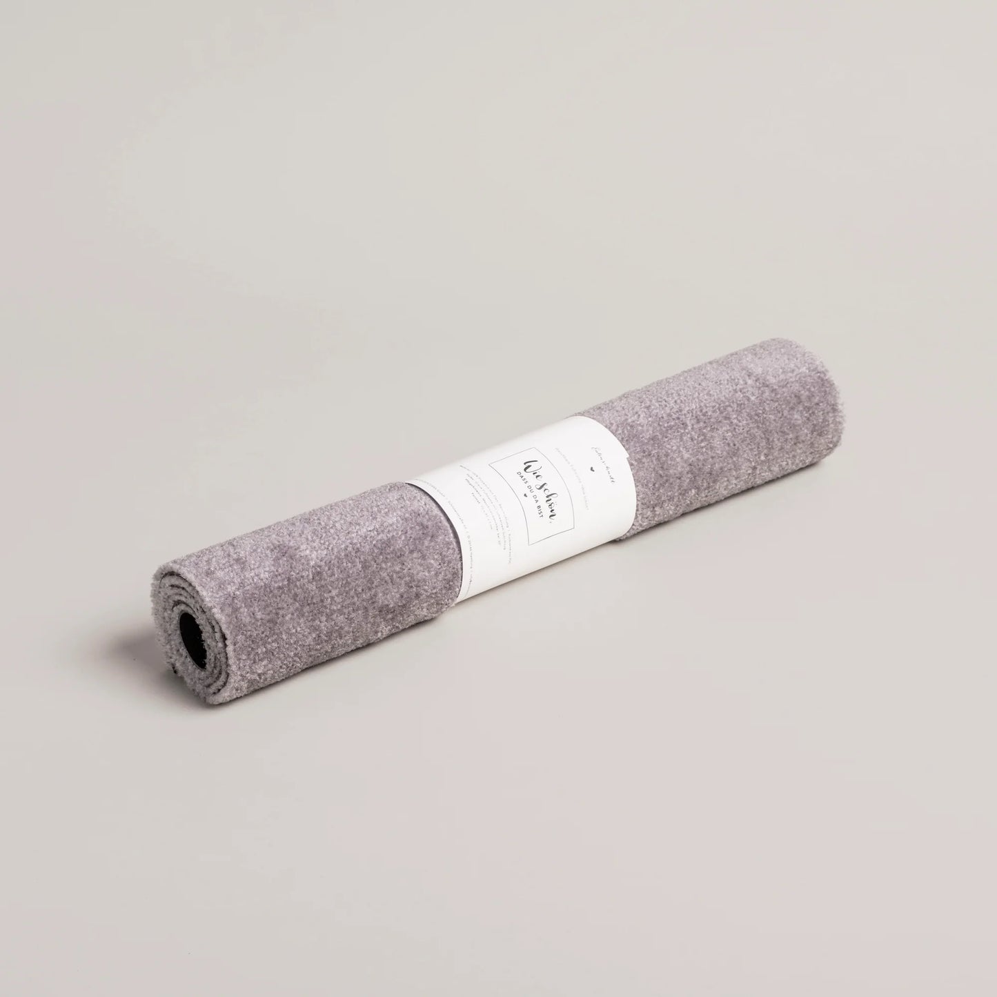 Waschbare Fußmatte "Wie Schön" - Eulenschnitt