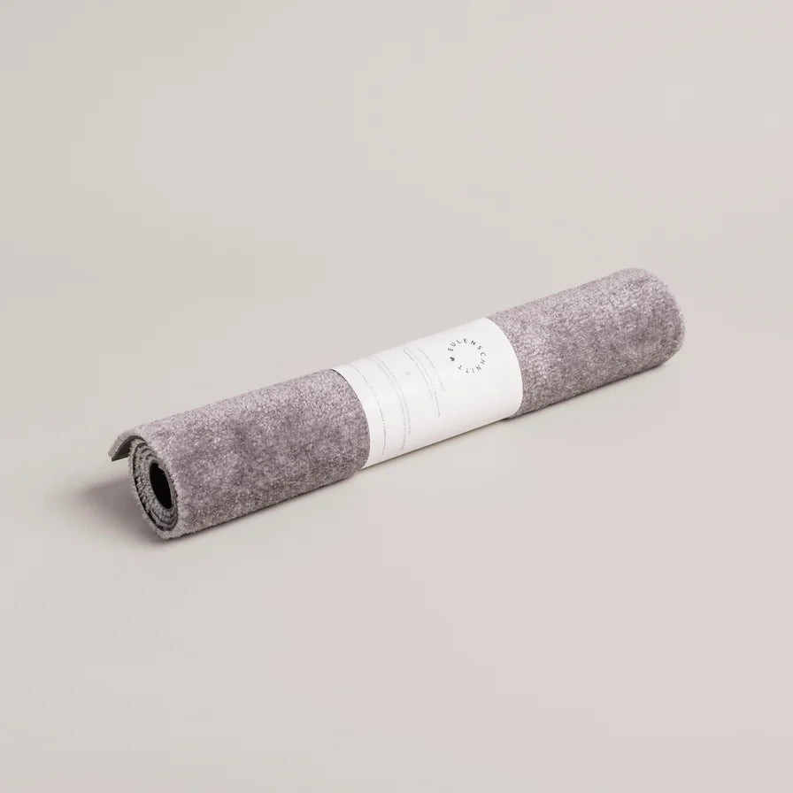 Waschbare Fußmatte "Hereinspaziert" - Eulenschnitt