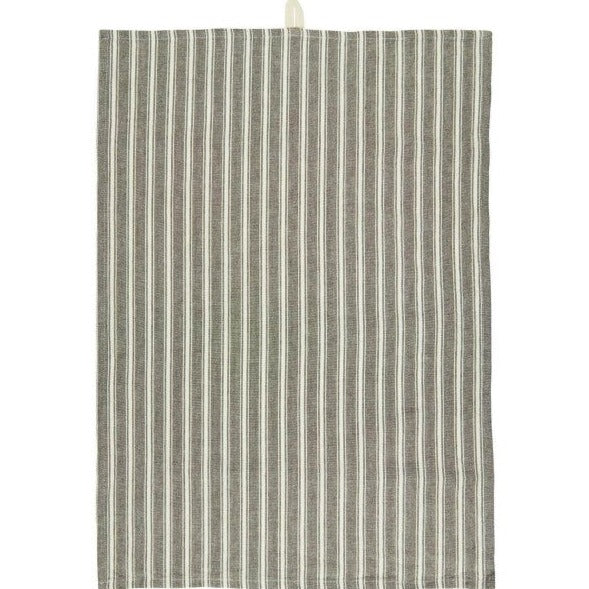 Geschirrtuch mit braunen Streifen - Ib Laursen