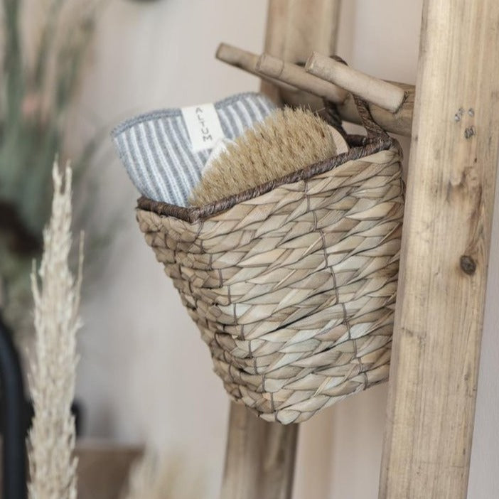 Waschlappen Altum gestrickt Grau - Ib Laursen