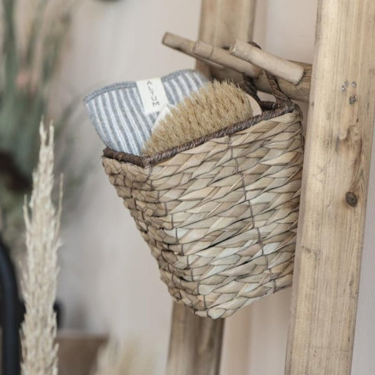 Waschlappen Altum gestrickt Grau - Ib Laursen