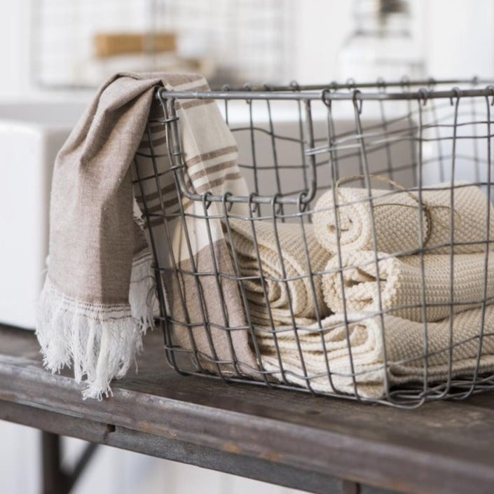 Spüllappen Mynte latte gestrickt - Ib Laursen