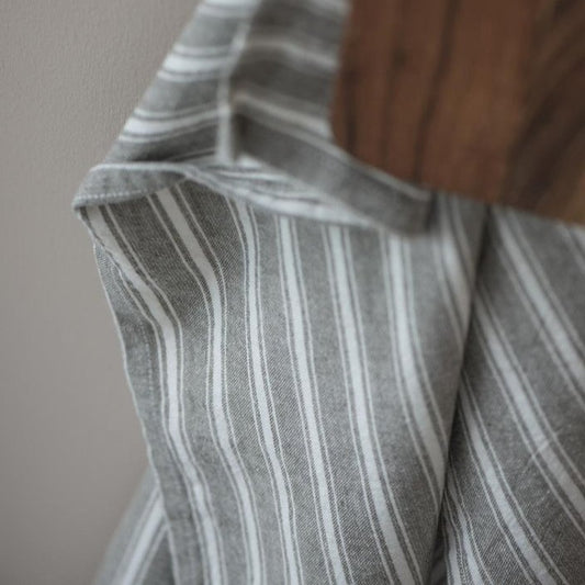 Geschirrtuch mit braunen Streifen - Ib Laursen