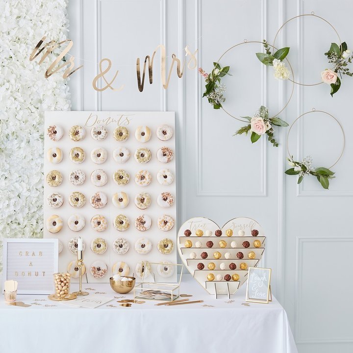 Flower Wall Backdrop - Vorhang aus Blumen