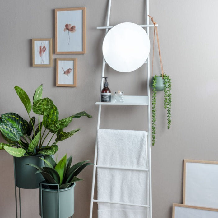 Kunstdruck mit Rahmen Flower - Present Time