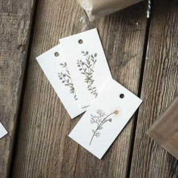 Geschenkanhänger Set Flowers - Ib Laursen