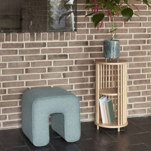 Pouf grün - Hübsch