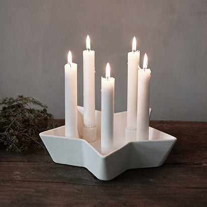 Kerzenhalter Byle weiß - Storefactory