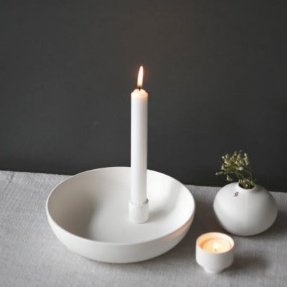 Kerzenhalter Lidatorp weiß - Storefactory