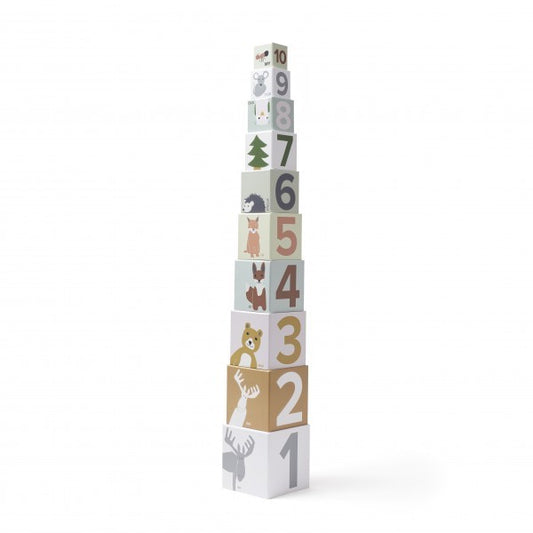 Pappwürfel 1-10 "Edvin" - Kid's Concept